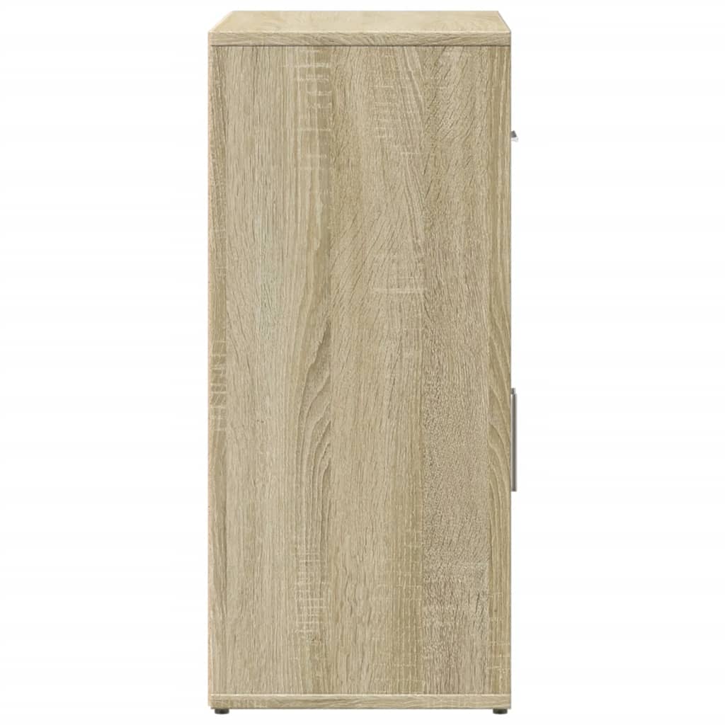 Credenza Rovere Sonoma 60x31x70 cm in Legno Multistrato 840466