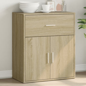 Credenza Rovere Sonoma 60x31x70 cm in Legno Multistrato 840466