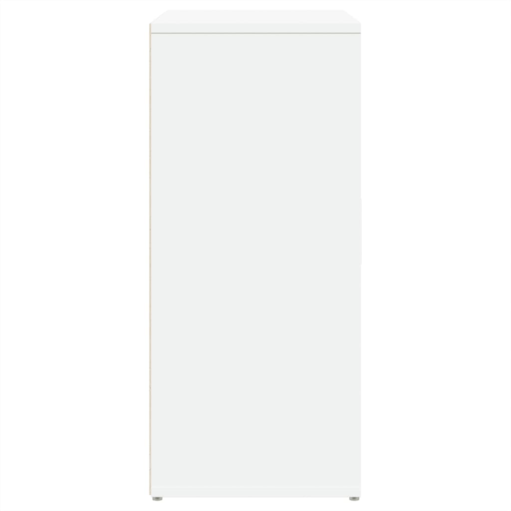 Credenza Bianco 60x31x70 cm in Legno Multistrato 840471