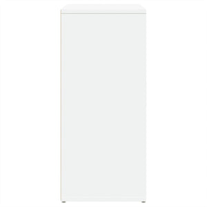 Credenza Bianco 60x31x70 cm in Legno Multistrato 840471