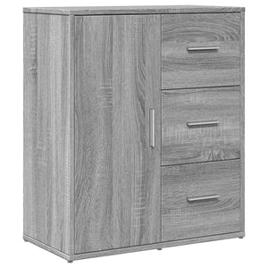 Credenza Grigio Sonoma 60x31x70cm in Legno Multistrato 840476