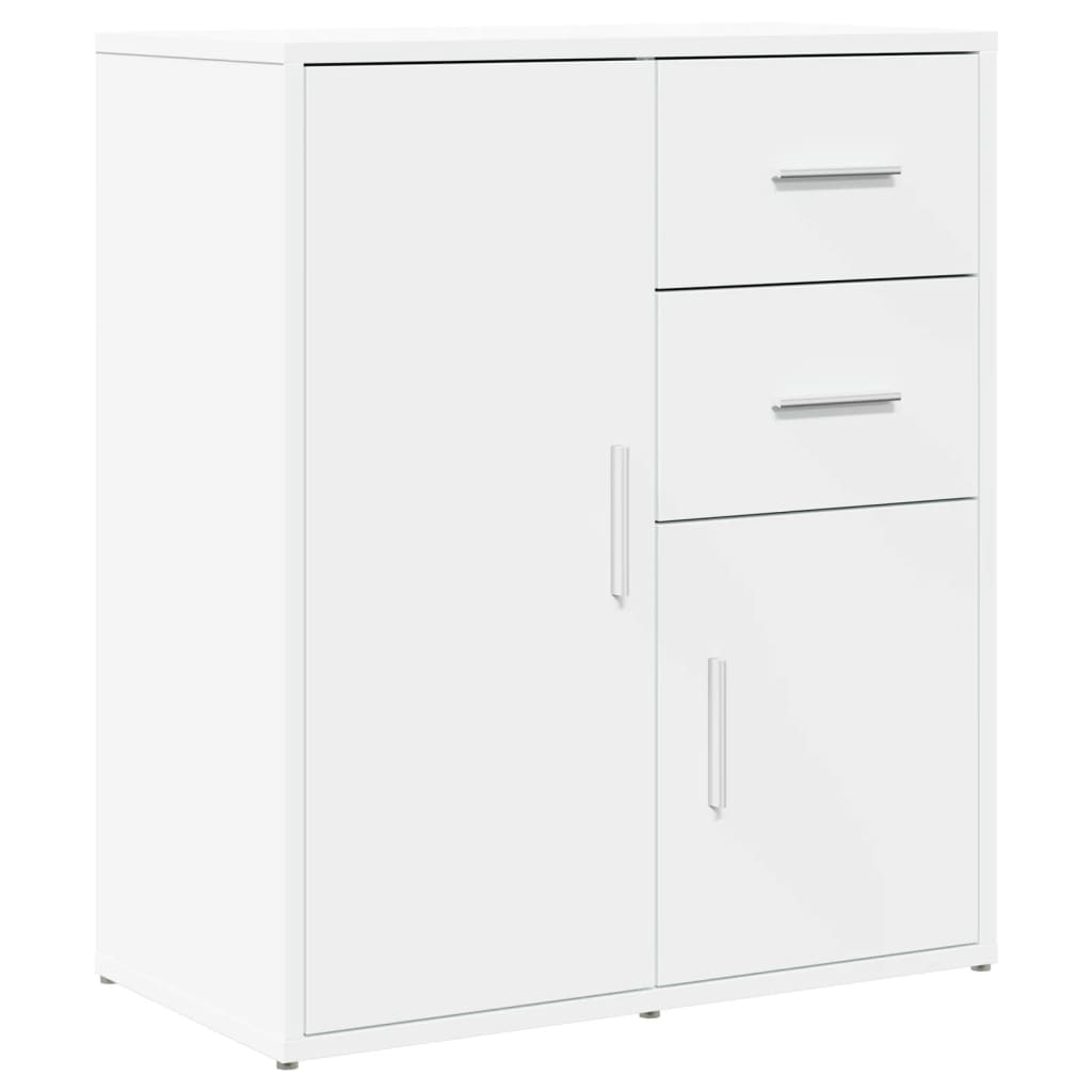 Credenza Bianco 60x31x70 cm in Legno Multistrato 840478