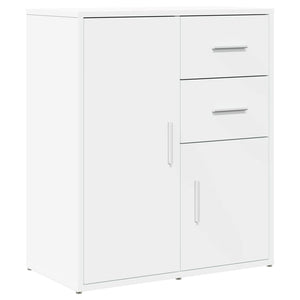 Credenza Bianco 60x31x70 cm in Legno Multistrato 840478