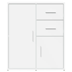 Credenza Bianco 60x31x70 cm in Legno Multistrato 840478