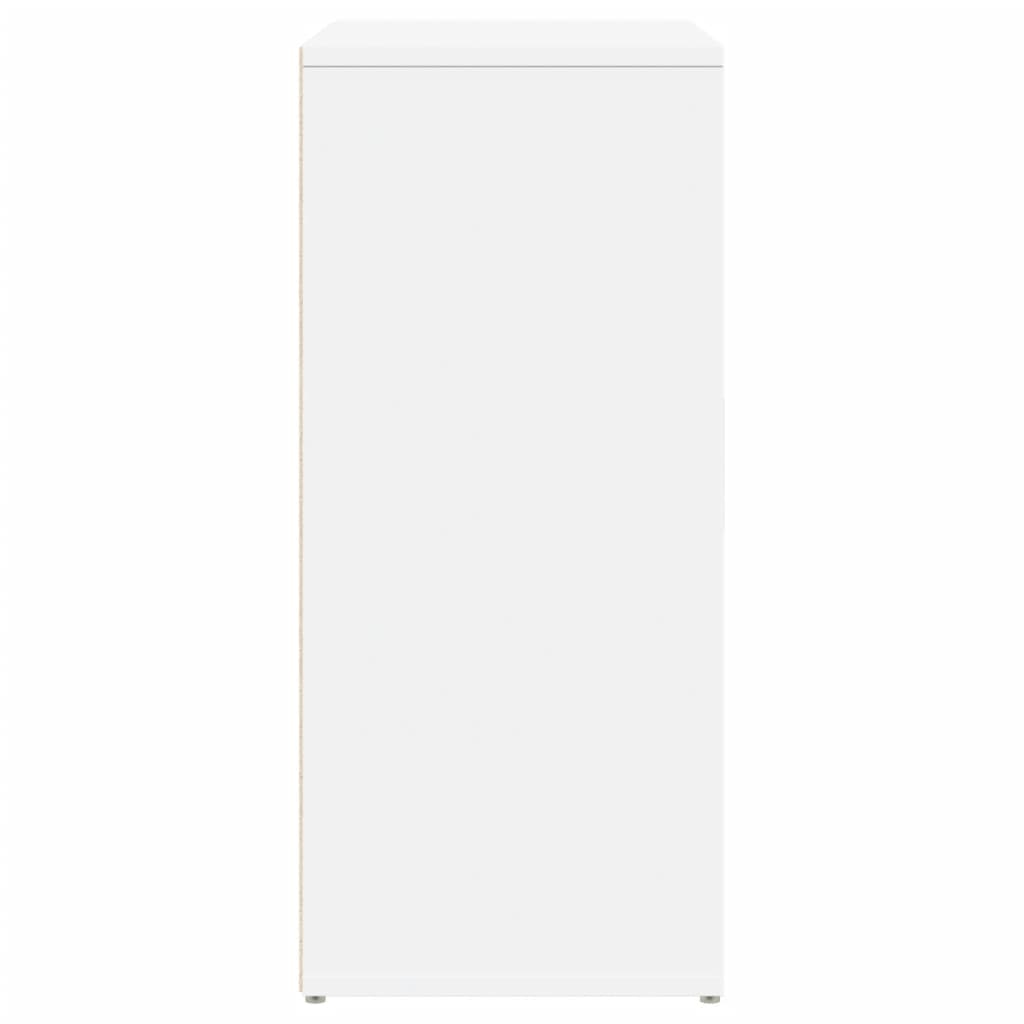 Credenza Bianco 60x31x70 cm in Legno Multistrato 840478