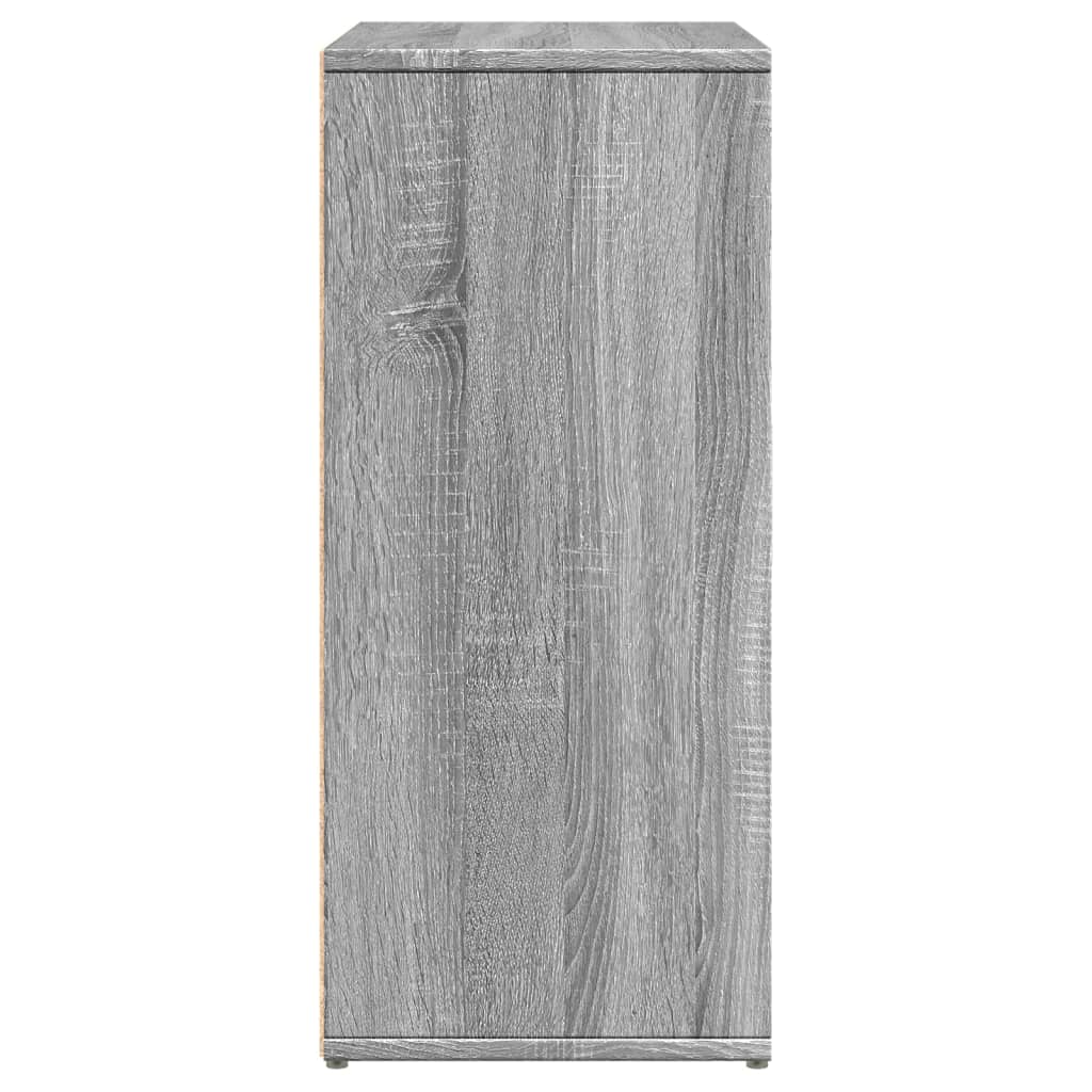 Credenza Grigio Sonoma 60x31x70cm in Legno Multistrato 840483