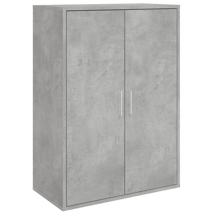 Credenza Grigio Cemento 60x31x84 cm in Legno Multistrato 840488