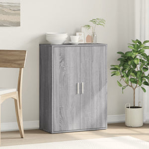 Credenza Grigio Sonoma 60x31x84 cm in Legno Multistrato 840490