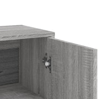 Credenza Grigio Sonoma 60x31x84 cm in Legno Multistrato 840490