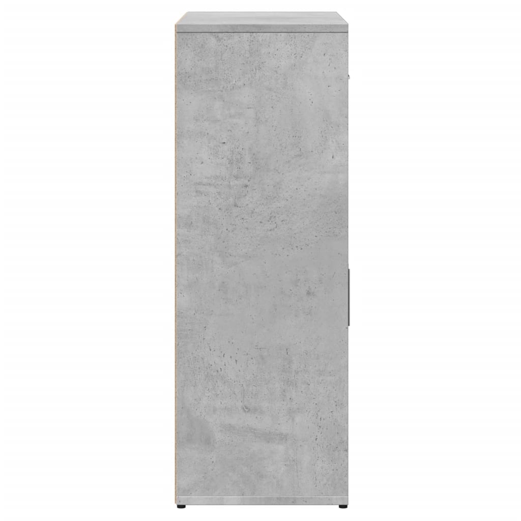 Credenza Grigio Cemento 60x30x84 cm in Legno Multistrato 840495