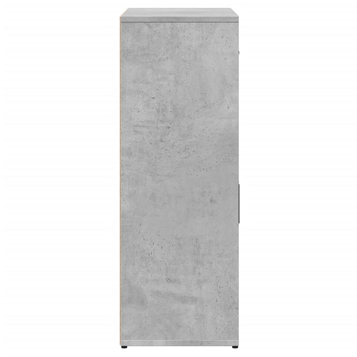 Credenza Grigio Cemento 60x30x84 cm in Legno Multistrato 840495