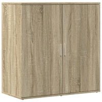 Credenza Rovere Sonoma 79x38x80 cm in Legno Multistrato 840515