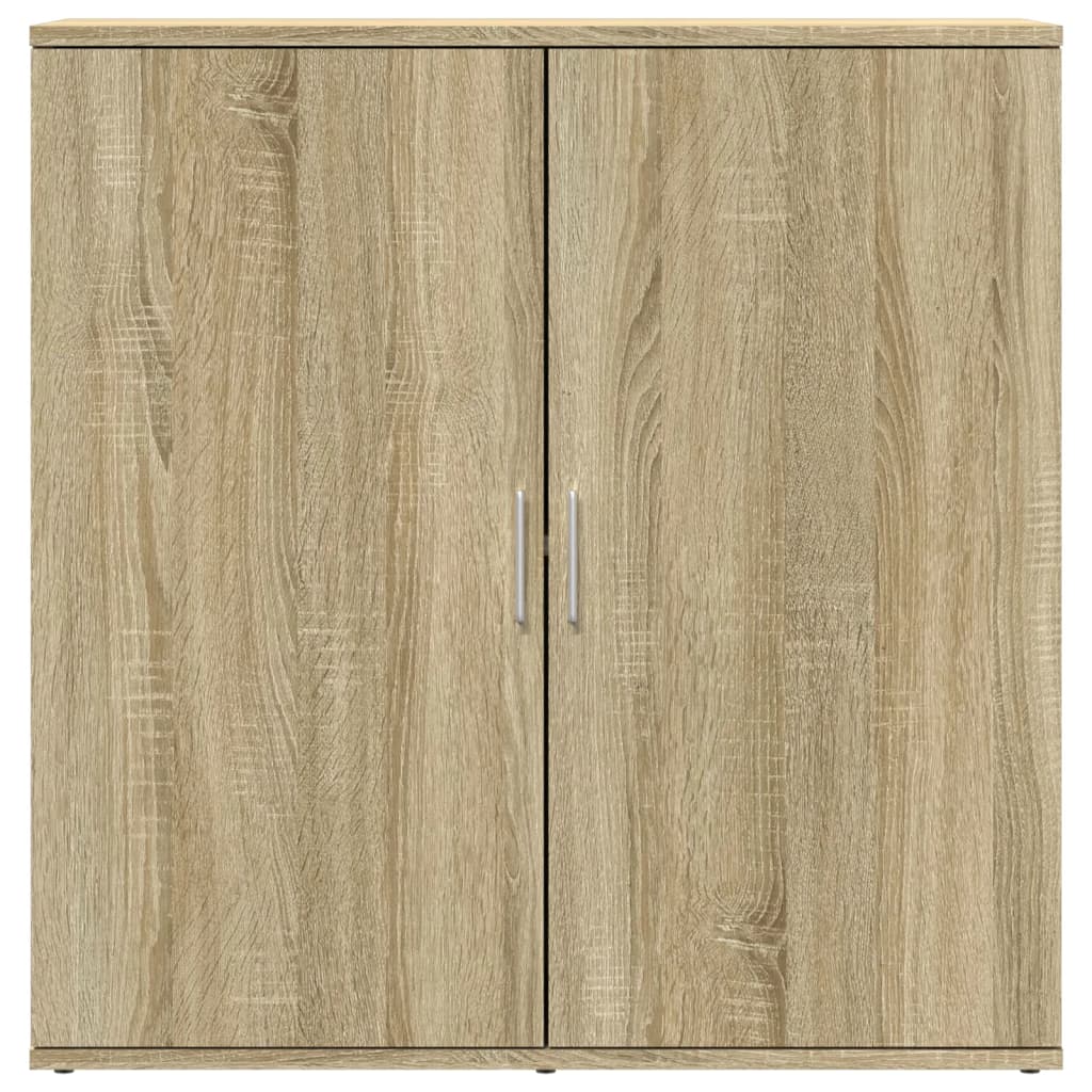 Credenza Rovere Sonoma 79x38x80 cm in Legno Multistrato 840515