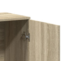 Credenza Rovere Sonoma 79x38x80 cm in Legno Multistrato 840515