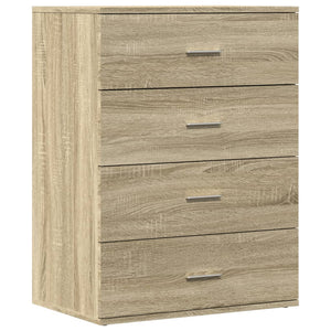 Credenza Rovere Sonoma 60x39x80 cm in Legno Multistrato 840529