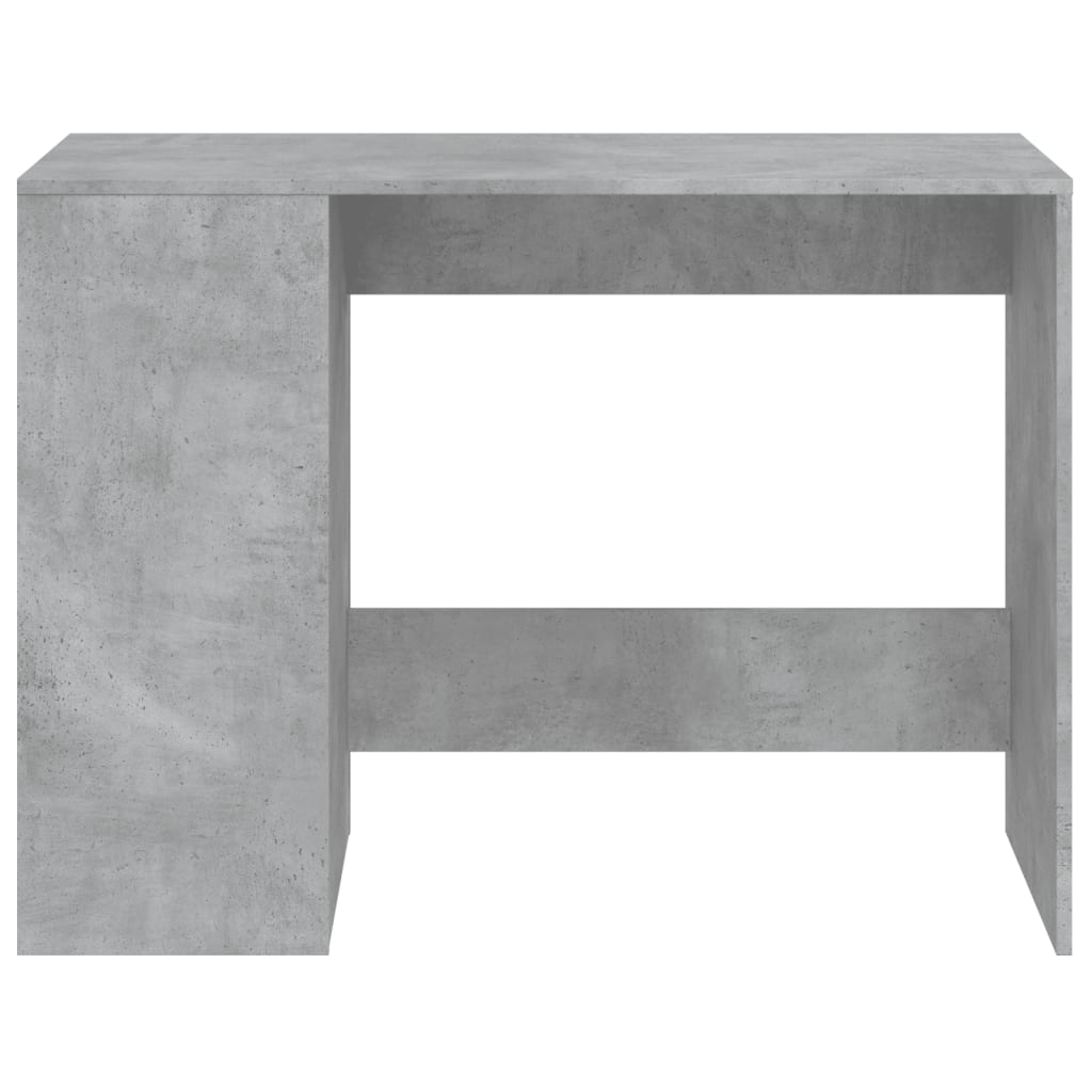 Scrivania Grigio Cemento 102x50x75 cm in Legno Multistrato 840544