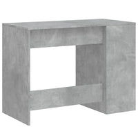 Scrivania Grigio Cemento 102x50x75 cm in Legno Multistrato 840544