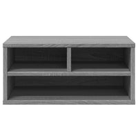 Supporto Stampante Grigio Sonoma 49x40x22,5cm Legno Multistrato 840595