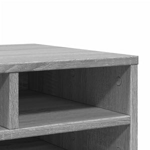 Supporto Stampante Grigio Sonoma 49x40x22,5cm Legno Multistrato 840595