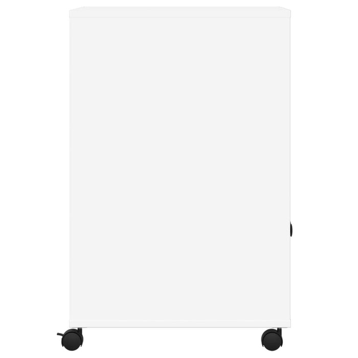 Supporto per Stampante con Ruote Bianco 60x48x74 cm 840632