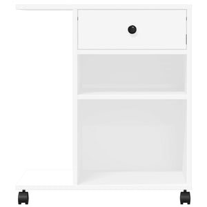 Supporto per Stampante con Ruote Bianco 60x40x68,5 cm 840639