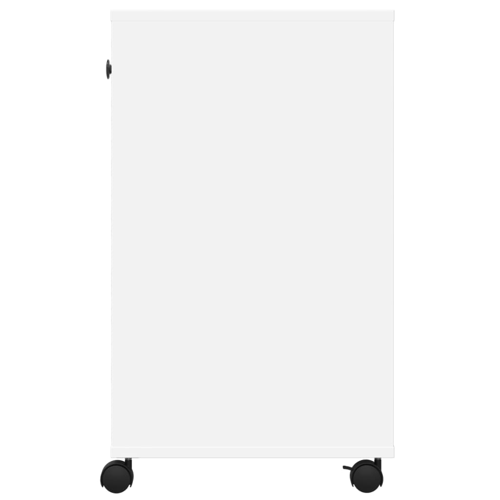 Supporto per Stampante con Ruote Bianco 60x40x68,5 cm 840639