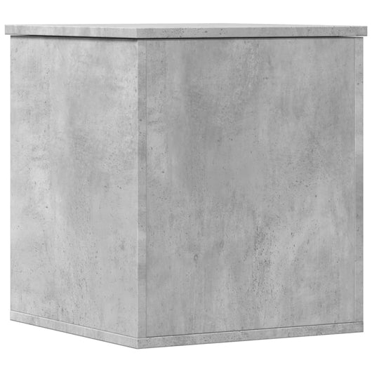 Contenitore Grigio Cemento 40x42x46 cm in Legno Multistrato 840649