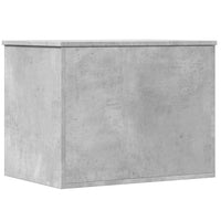 Contenitore Grigio Cemento 60x42x46 cm in Legno Multistrato 840656