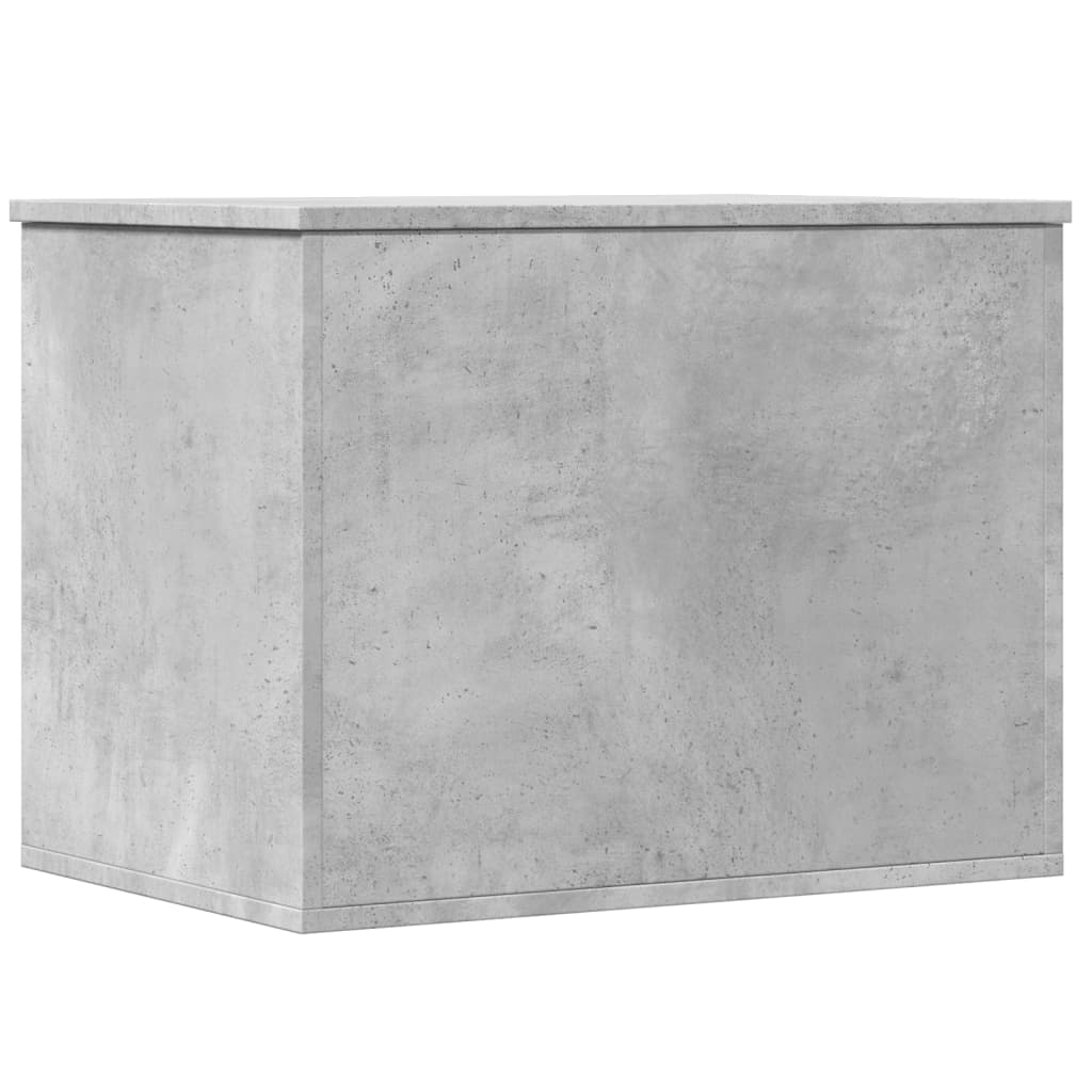 Contenitore Grigio Cemento 60x42x46 cm in Legno Multistrato 840656