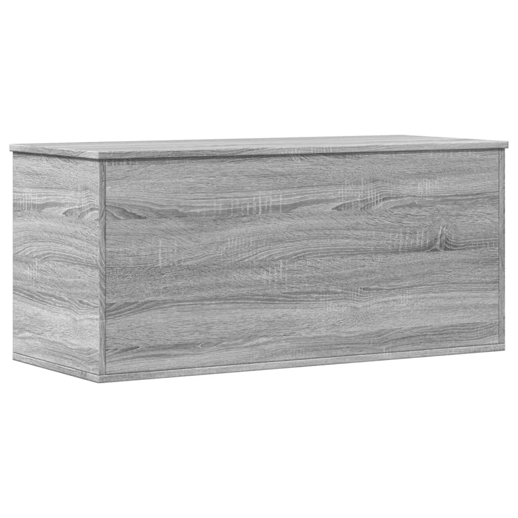 Contenitore Grigio Sonoma 100x42x46 cm Legno Multistrato 840665