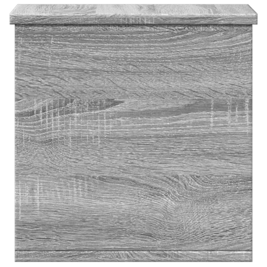 Contenitore Portaoggetti Grigio Sonoma 30x35x35 cm Truciolato 840672