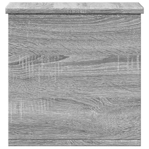 Contenitore Portaoggetti Grigio Sonoma 30x35x35 cm Truciolato 840672