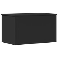 Contenitore Portaoggetti Nero 60x35x35 cm in Truciolato 840675