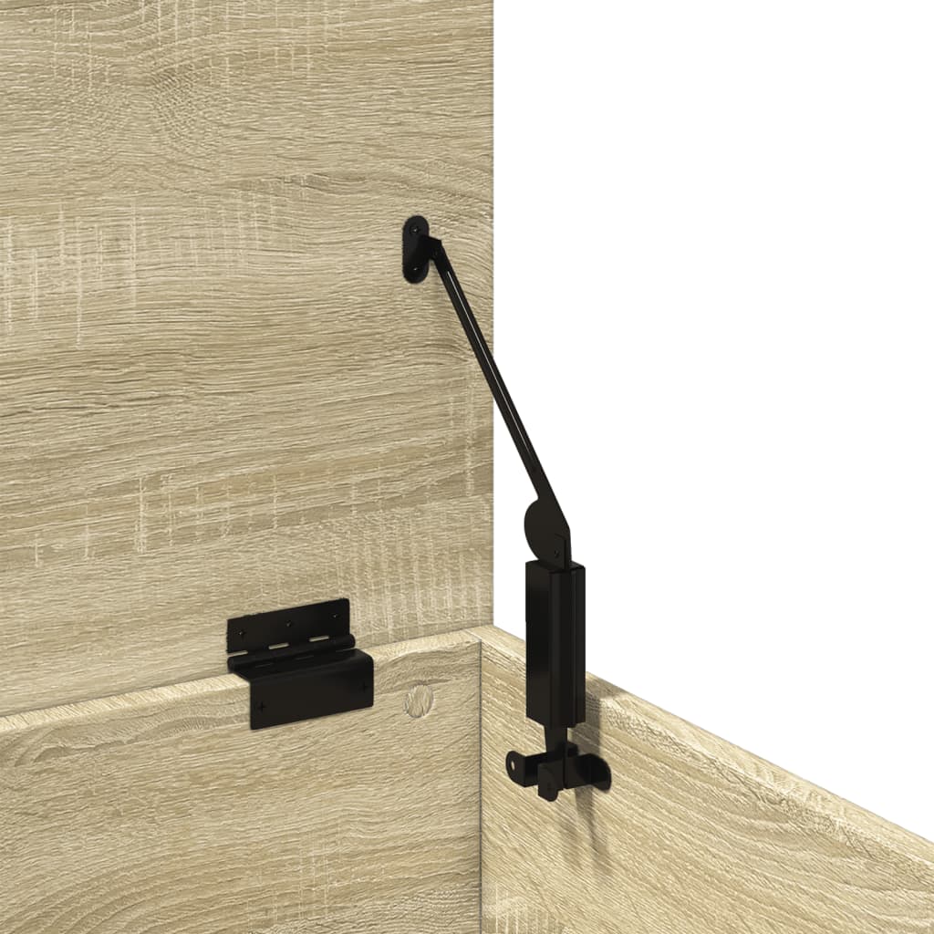 Contenitore Portaoggetti Rovere Sonoma 60x35x35cm in Truciolato 840676