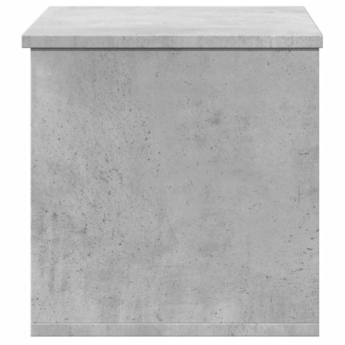 Contenitore Portaoggetti Grigio Cemento 60x35x35cm Truciolato 840677