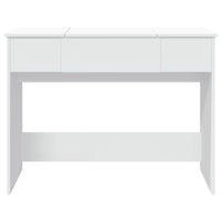 Toeletta con Specchio Bianco 100x45x76 cm 840695