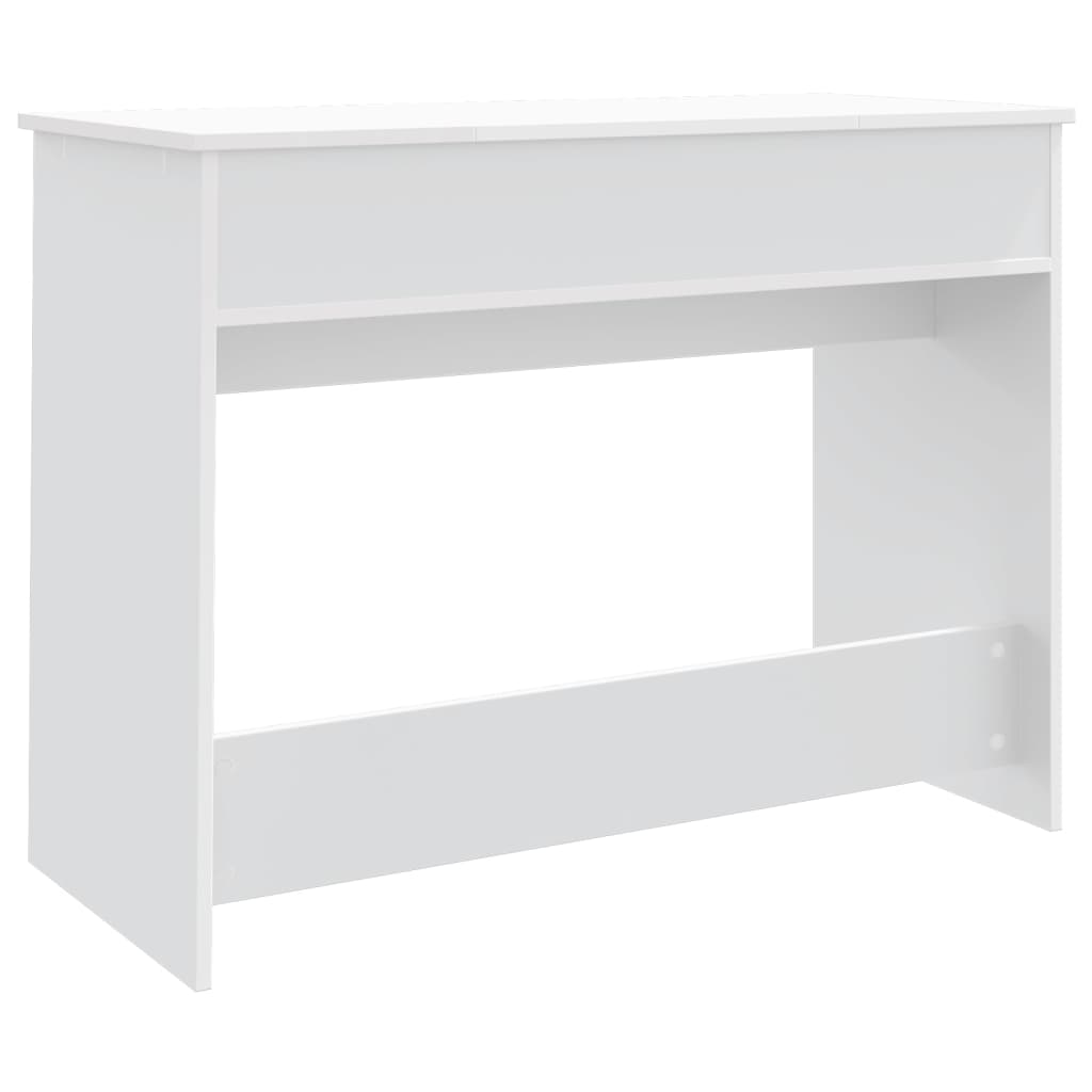 Toeletta con Specchio Bianco 100x45x76 cm 840695