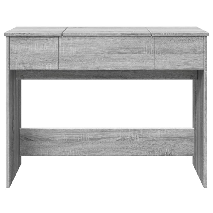 Toeletta con Specchio Grigio Sonoma 100x45x76 cm 840700