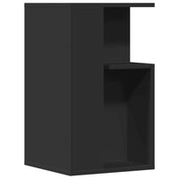 Tavolino Nero 35x35x60 cm in Legno Multistrato 840738