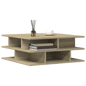 Tavolino da Salotto Rovere Sonoma 70x70x29 cm Legno Multistrato 840746