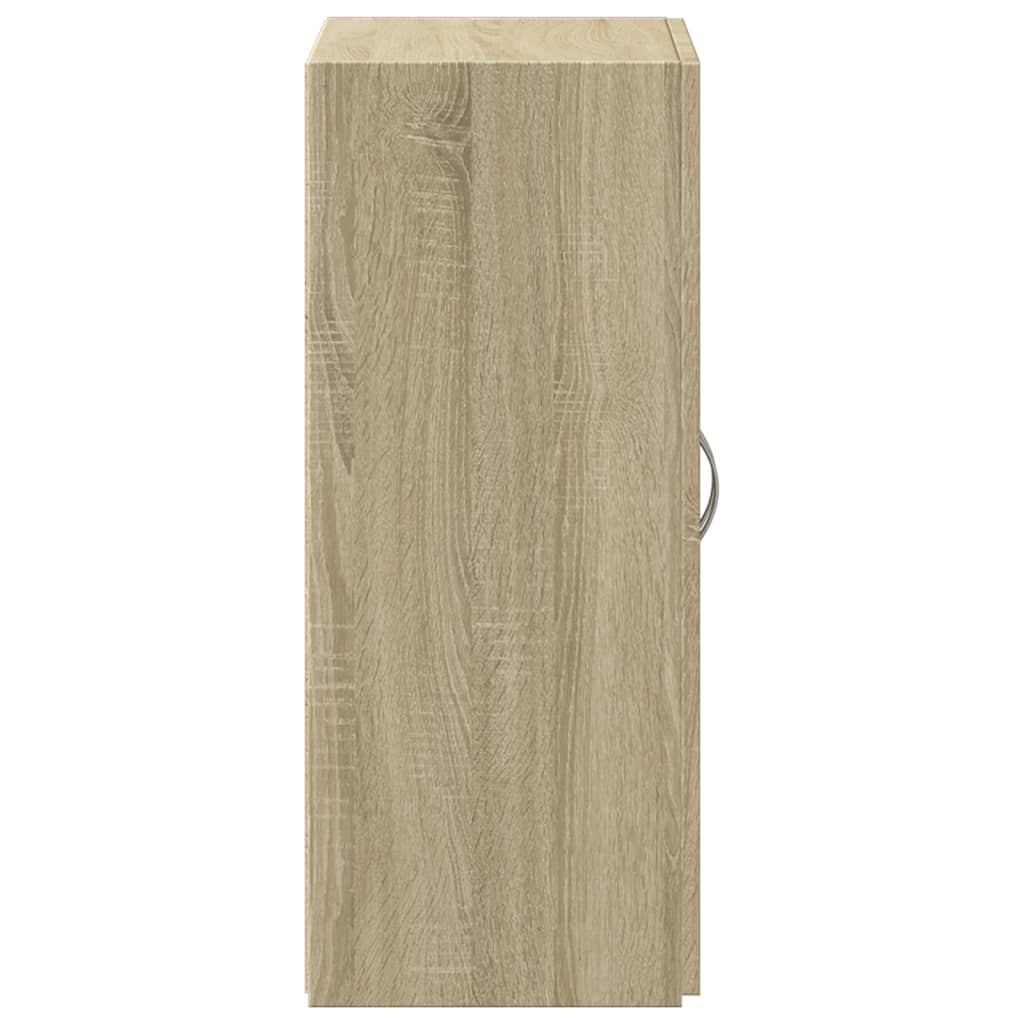 Schedario Rovere Sonoma 60x32x77,5 cm in Legno Multistrato 840767