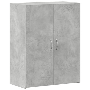 Schedario Grigio Cemento 60x32x77,5 cm in Legno Multistrato 840768