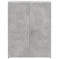 Schedario Grigio Cemento 60x32x77,5 cm in Legno Multistrato 840768