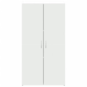 Schedario Bianco 60x32x115 cm in Legno Multistrato 840772