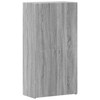 Schedario Grigio Sonoma 60x32x115 cm in Legno Multistrato 840777