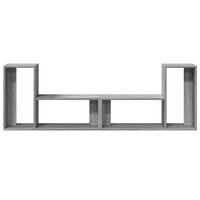 Mobili TV 2 pz Grigio Sonoma 75x30x50 cm in Legno Multistrato 840791