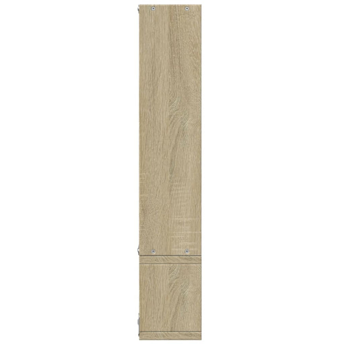 Scaffale a Parete Rovere Sonoma 96x12x64cm in Legno Multistrato 840802