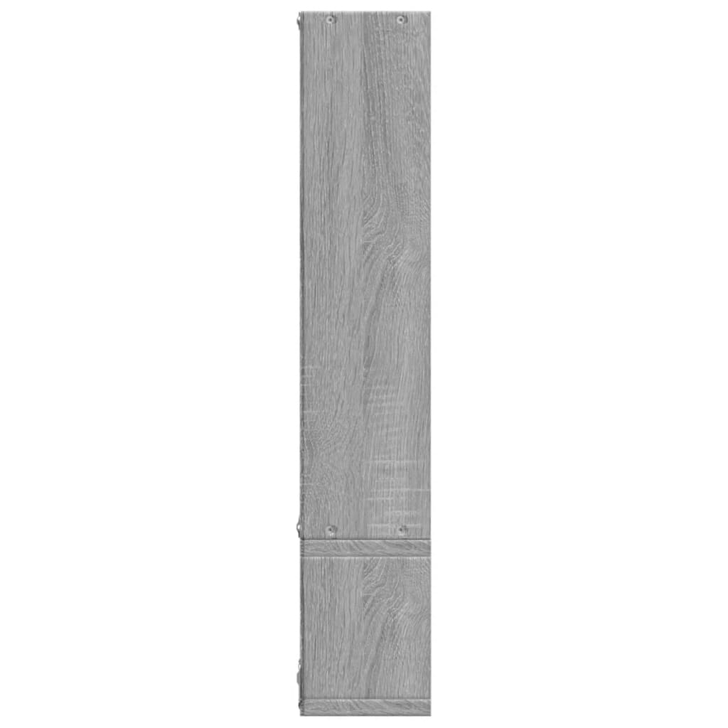 Mensola a Muro Grigio Sonoma 96x12x64 cm in Legno Multistrato 840805