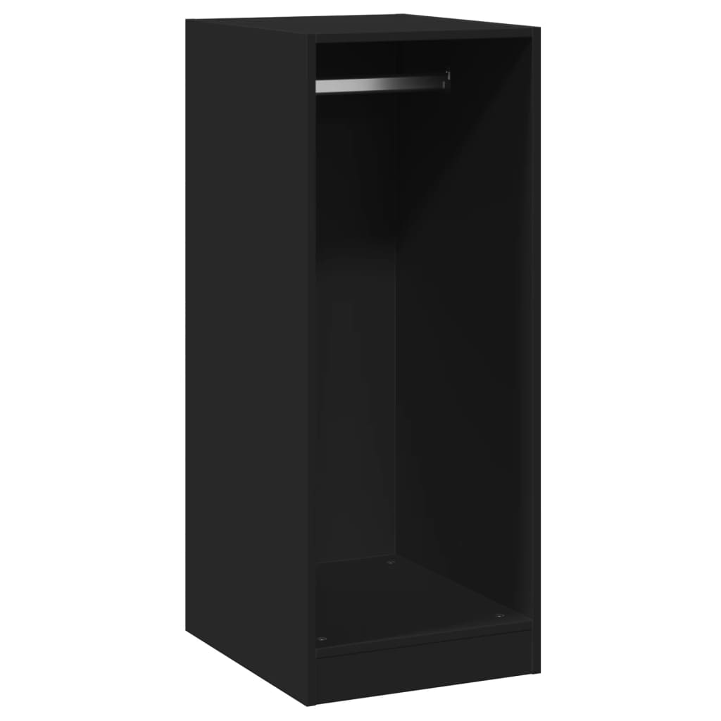 Armadio Nero 48x41x102 cm in Legno Multistrato 840815