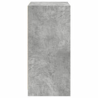 Armadio Grigio Cemento 48x41x102 cm in Legno Multistrato 840817